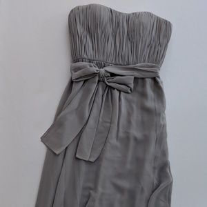 Sweetheart Long Gown With Slit Dress